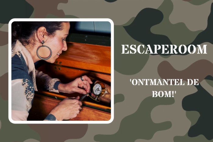 Escaperoom Ontmantel de Bom voor personen vanaf 14 jaar